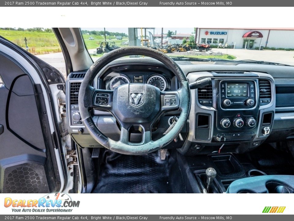 2017 Ram 2500 Tradesman Regular Cab 4x4 Bright White / Black/Diesel Gray Photo #25