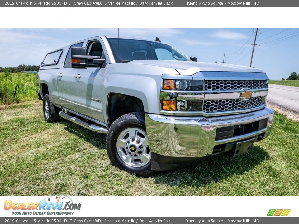 2019 Chevrolet Silverado 2500HD LT Crew Cab 4WD Silver Ice Metallic / Dark Ash/Jet Black Photo #1