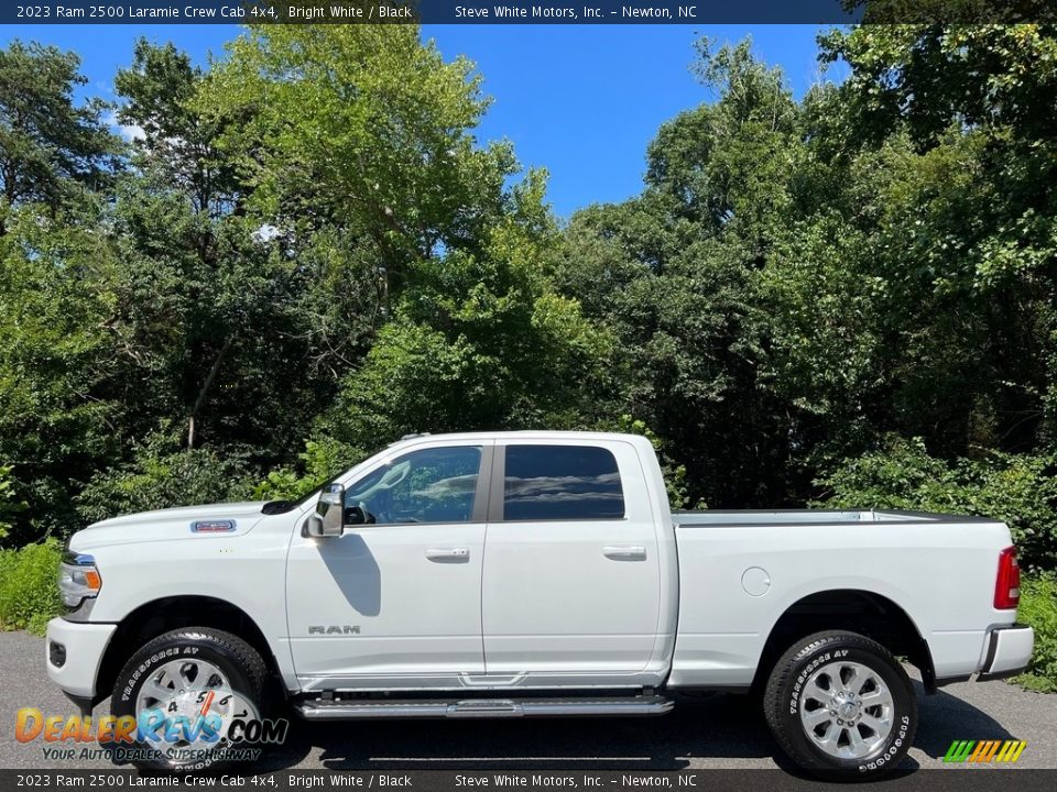 2023 Ram 2500 Laramie Crew Cab 4x4 Bright White / Black Photo #1