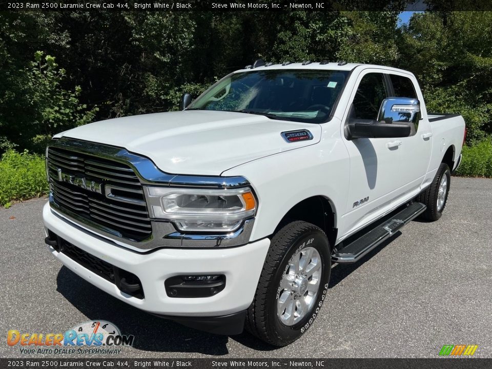 2023 Ram 2500 Laramie Crew Cab 4x4 Bright White / Black Photo #2