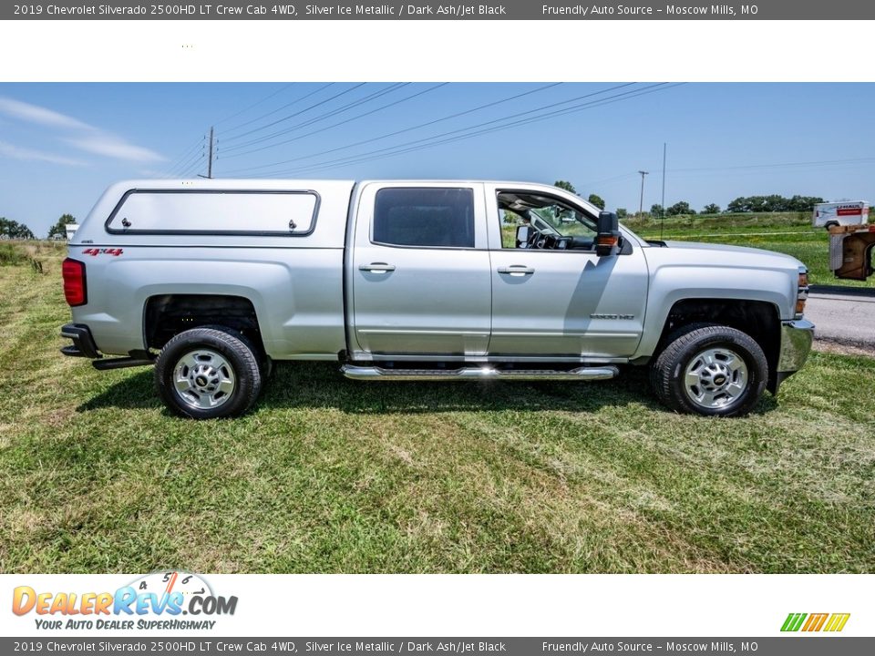 2019 Chevrolet Silverado 2500HD LT Crew Cab 4WD Silver Ice Metallic / Dark Ash/Jet Black Photo #3