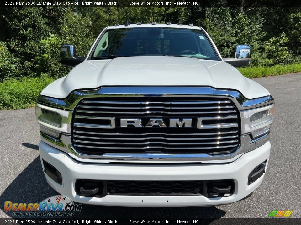 2023 Ram 2500 Laramie Crew Cab 4x4 Bright White / Black Photo #3