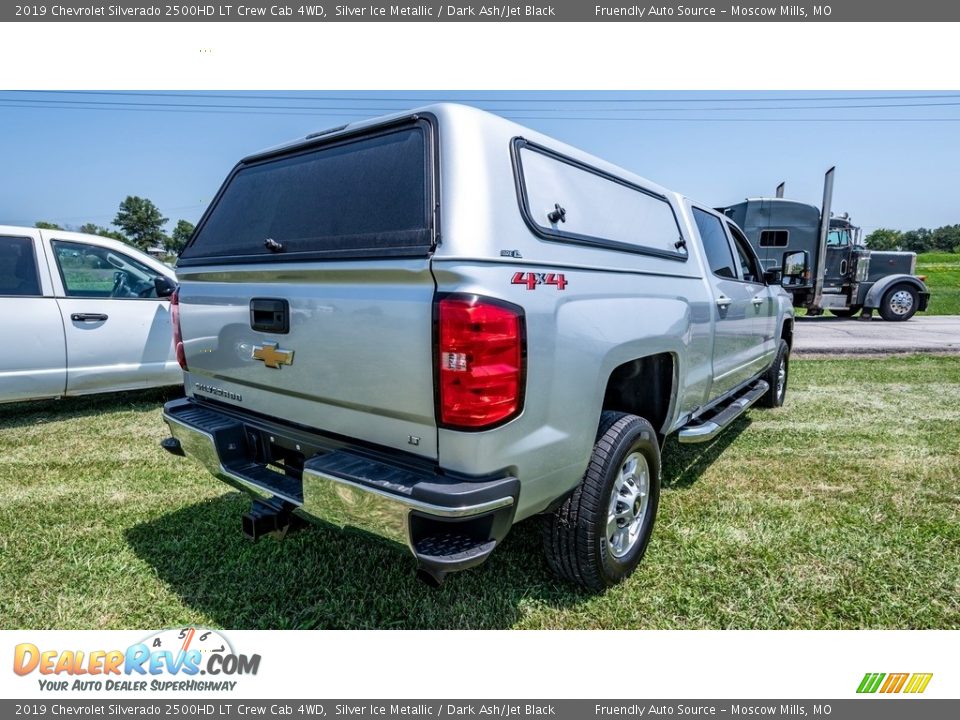 2019 Chevrolet Silverado 2500HD LT Crew Cab 4WD Silver Ice Metallic / Dark Ash/Jet Black Photo #4