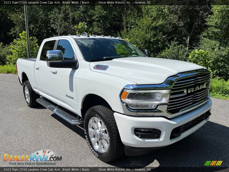 2023 Ram 2500 Laramie Crew Cab 4x4 Bright White / Black Photo #4