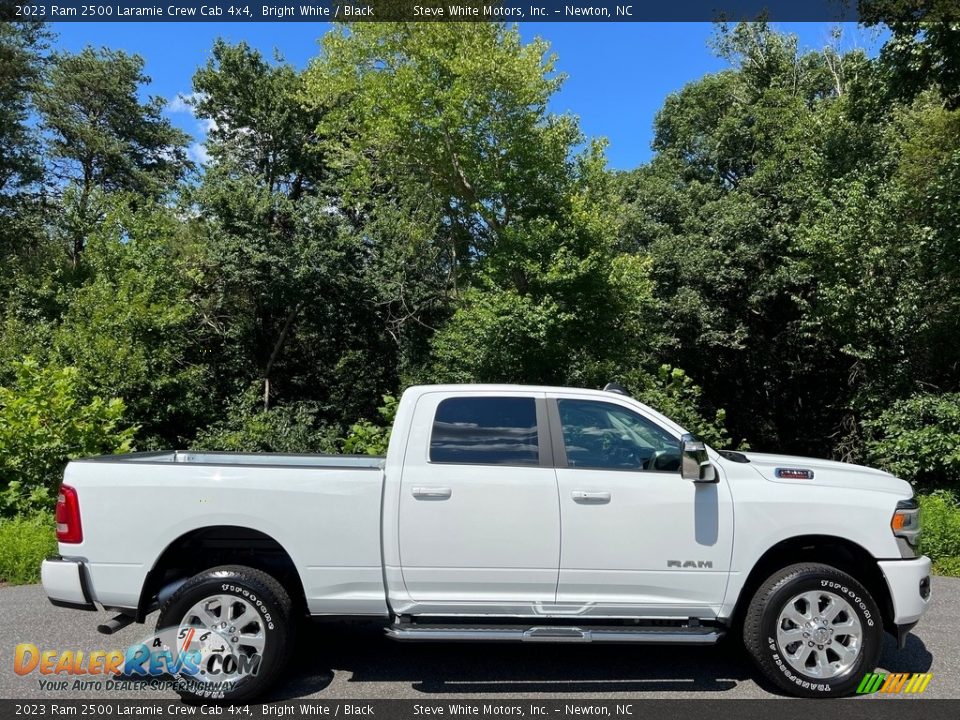 2023 Ram 2500 Laramie Crew Cab 4x4 Bright White / Black Photo #5