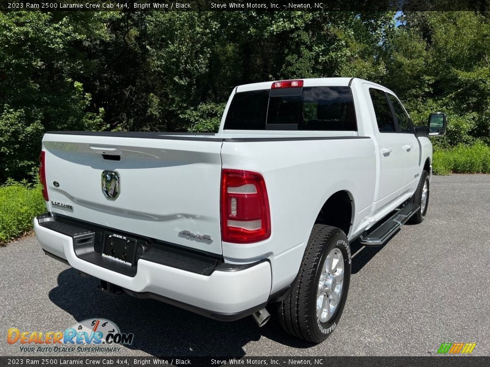 2023 Ram 2500 Laramie Crew Cab 4x4 Bright White / Black Photo #6