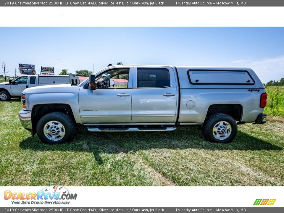 2019 Chevrolet Silverado 2500HD LT Crew Cab 4WD Silver Ice Metallic / Dark Ash/Jet Black Photo #7