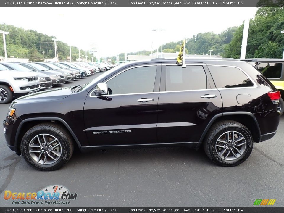 Sangria Metallic 2020 Jeep Grand Cherokee Limited 4x4 Photo #2