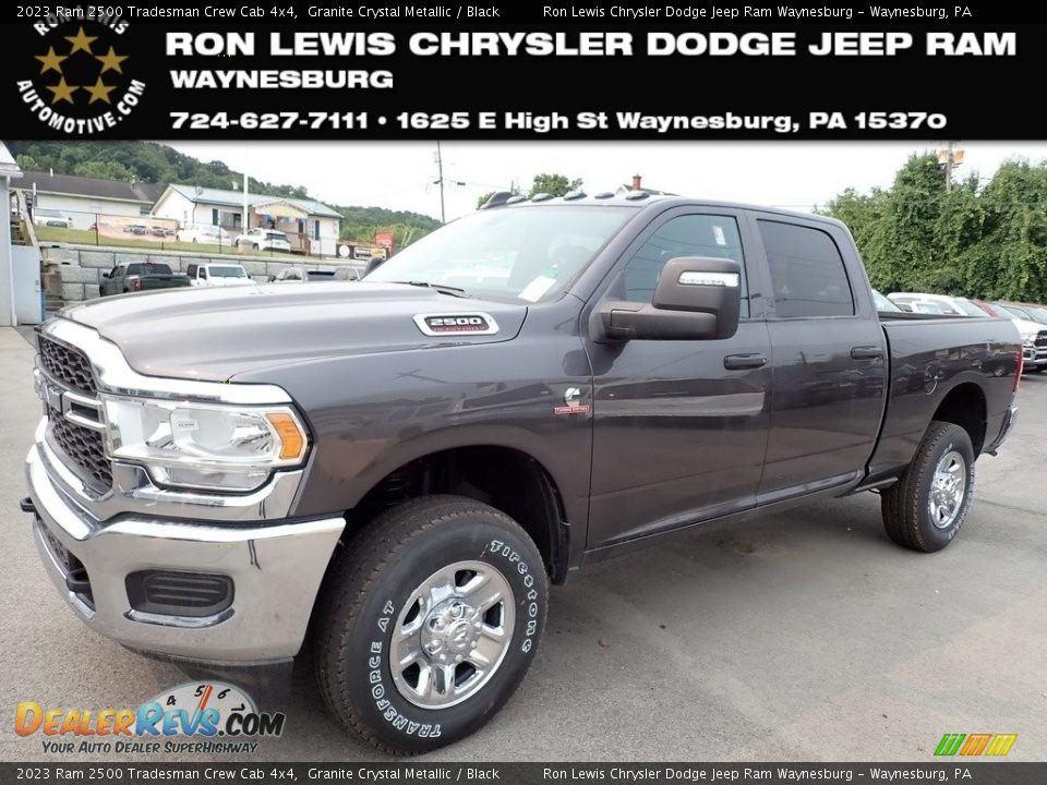 2023 Ram 2500 Tradesman Crew Cab 4x4 Granite Crystal Metallic / Black Photo #1