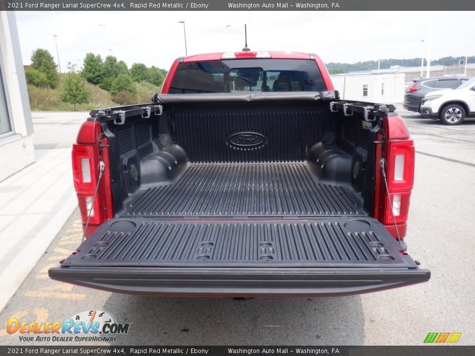 2021 Ford Ranger Lariat SuperCrew 4x4 Rapid Red Metallic / Ebony Photo #8