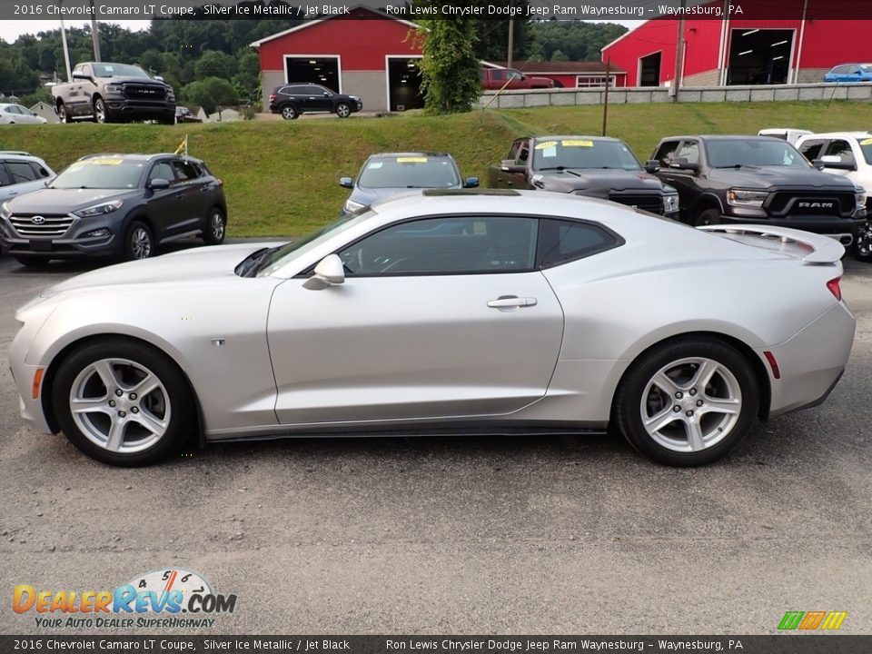 2016 Chevrolet Camaro LT Coupe Silver Ice Metallic / Jet Black Photo #2