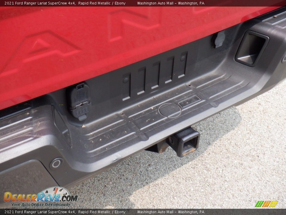2021 Ford Ranger Lariat SuperCrew 4x4 Rapid Red Metallic / Ebony Photo #13
