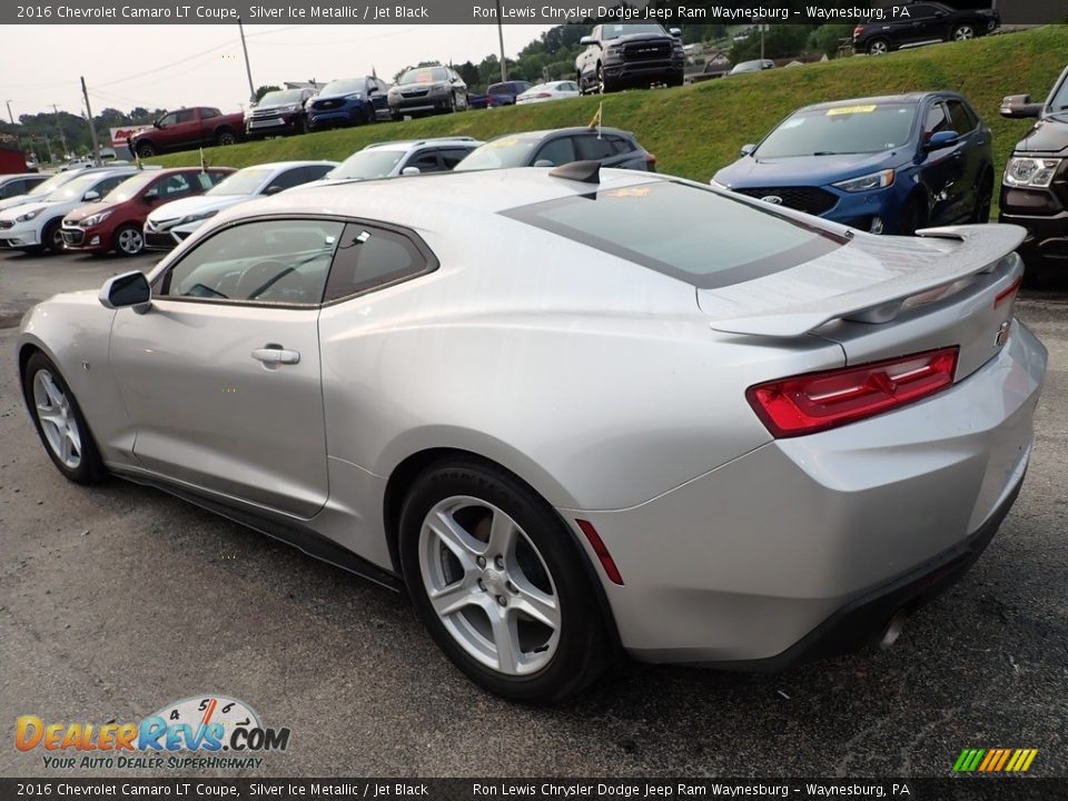 2016 Chevrolet Camaro LT Coupe Silver Ice Metallic / Jet Black Photo #3