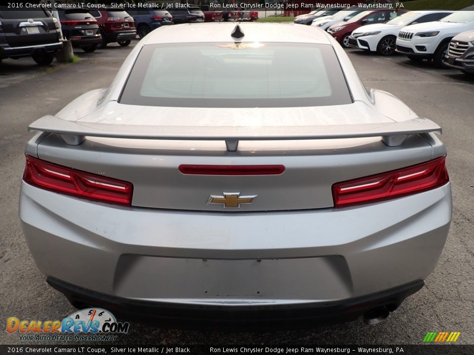 2016 Chevrolet Camaro LT Coupe Silver Ice Metallic / Jet Black Photo #4