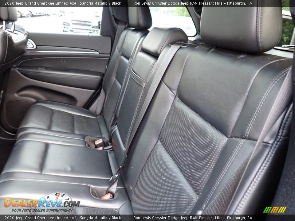 Rear Seat of 2020 Jeep Grand Cherokee Limited 4x4 Photo #12