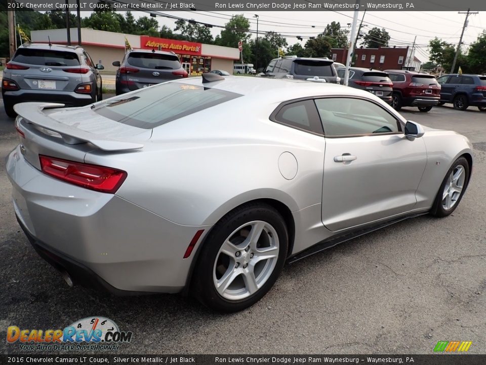 2016 Chevrolet Camaro LT Coupe Silver Ice Metallic / Jet Black Photo #6