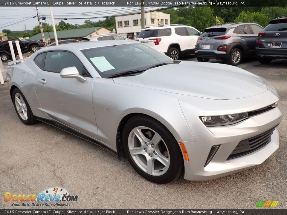 2016 Chevrolet Camaro LT Coupe Silver Ice Metallic / Jet Black Photo #8