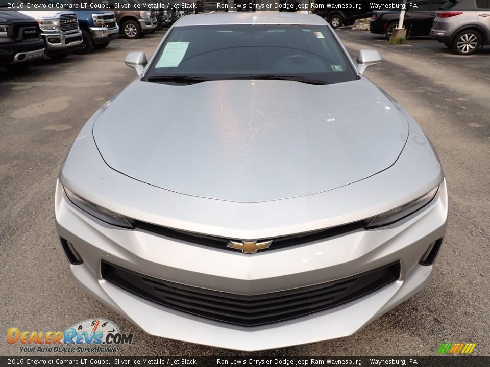 2016 Chevrolet Camaro LT Coupe Silver Ice Metallic / Jet Black Photo #9