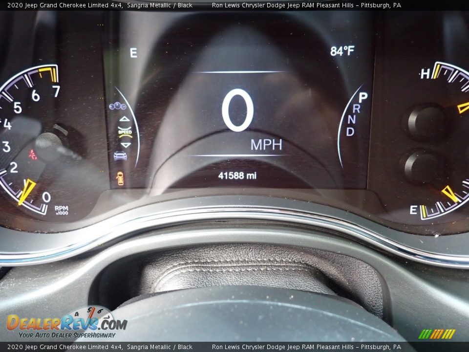 2020 Jeep Grand Cherokee Limited 4x4 Gauges Photo #20