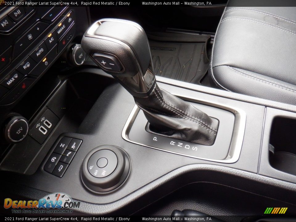 2021 Ford Ranger Lariat SuperCrew 4x4 Shifter Photo #23