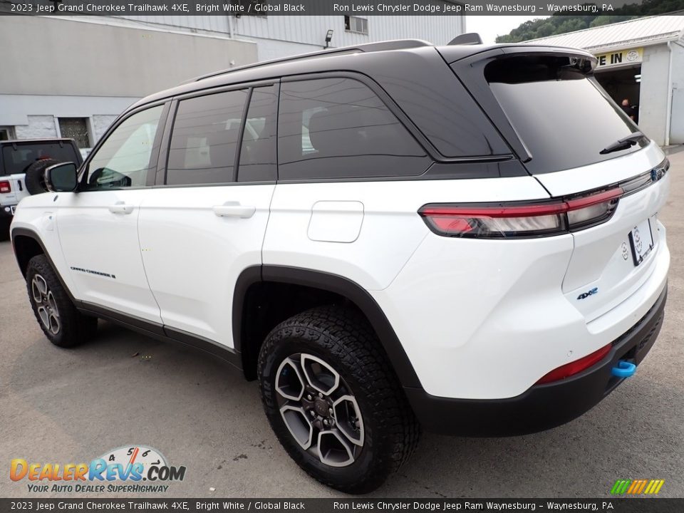 2023 Jeep Grand Cherokee Trailhawk 4XE Bright White / Global Black Photo #3