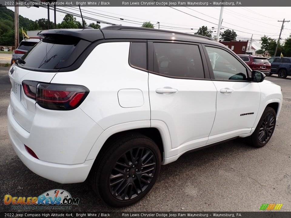 2022 Jeep Compass High Altitude 4x4 Bright White / Black Photo #6