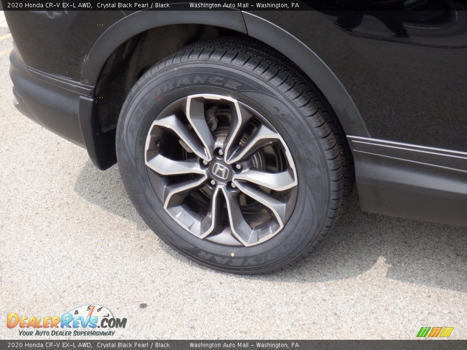 2020 Honda CR-V EX-L AWD Crystal Black Pearl / Black Photo #2