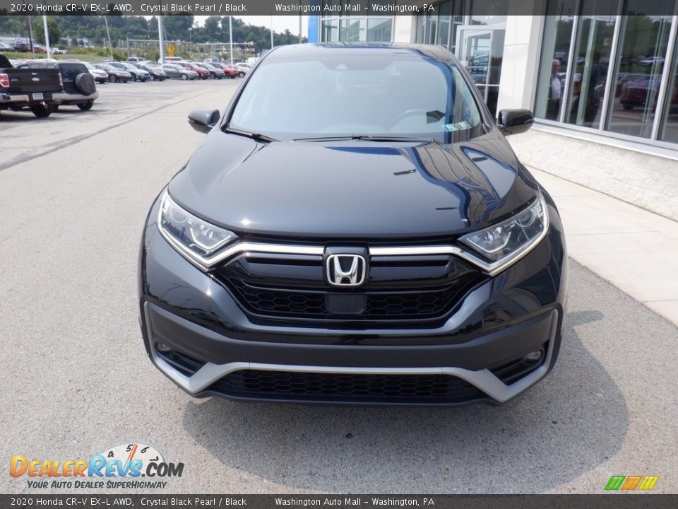2020 Honda CR-V EX-L AWD Crystal Black Pearl / Black Photo #3