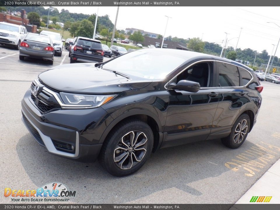 2020 Honda CR-V EX-L AWD Crystal Black Pearl / Black Photo #4