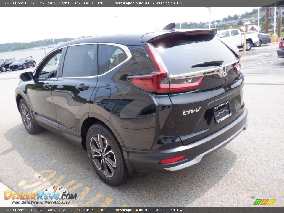 2020 Honda CR-V EX-L AWD Crystal Black Pearl / Black Photo #5
