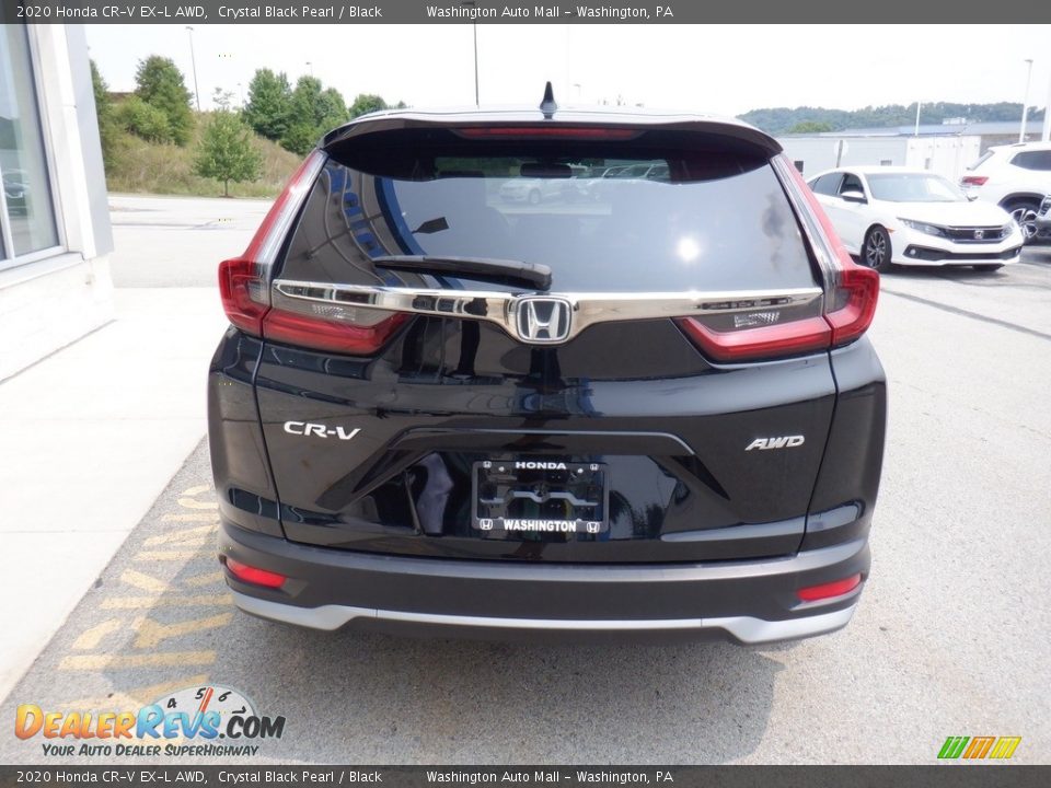 2020 Honda CR-V EX-L AWD Crystal Black Pearl / Black Photo #6
