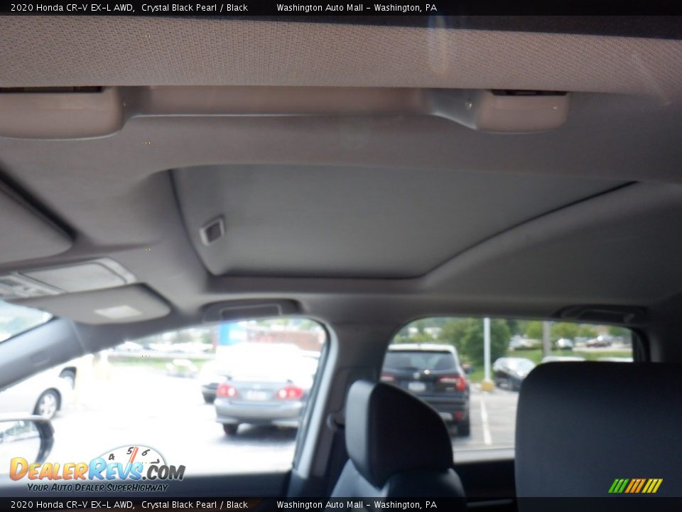 2020 Honda CR-V EX-L AWD Crystal Black Pearl / Black Photo #8