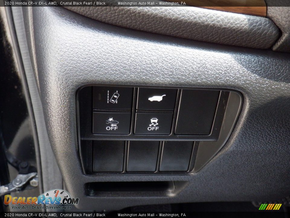 2020 Honda CR-V EX-L AWD Crystal Black Pearl / Black Photo #10