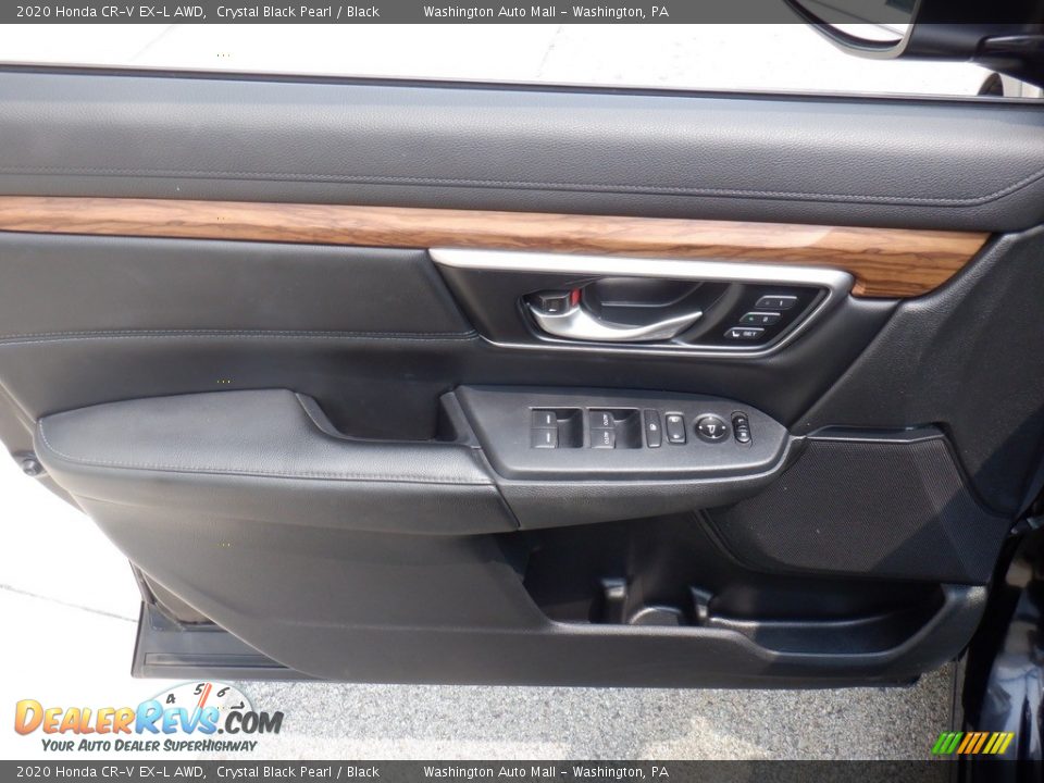 2020 Honda CR-V EX-L AWD Crystal Black Pearl / Black Photo #11