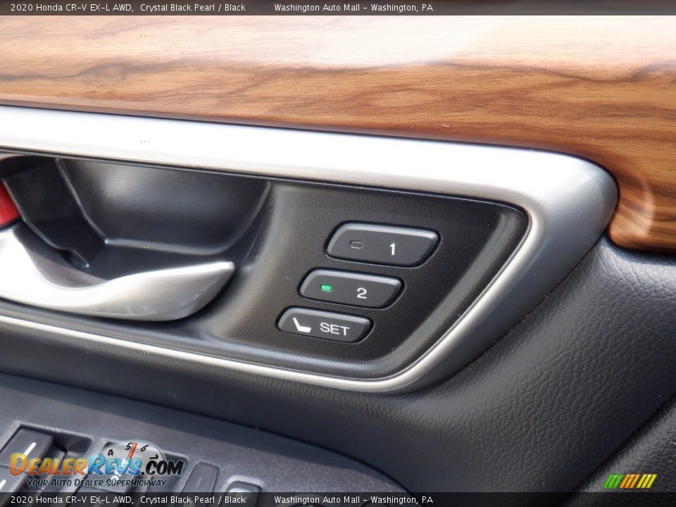 2020 Honda CR-V EX-L AWD Crystal Black Pearl / Black Photo #12
