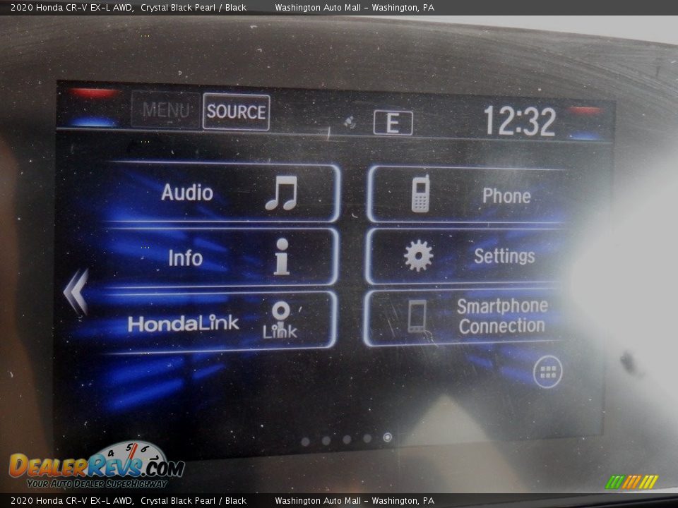 2020 Honda CR-V EX-L AWD Crystal Black Pearl / Black Photo #18