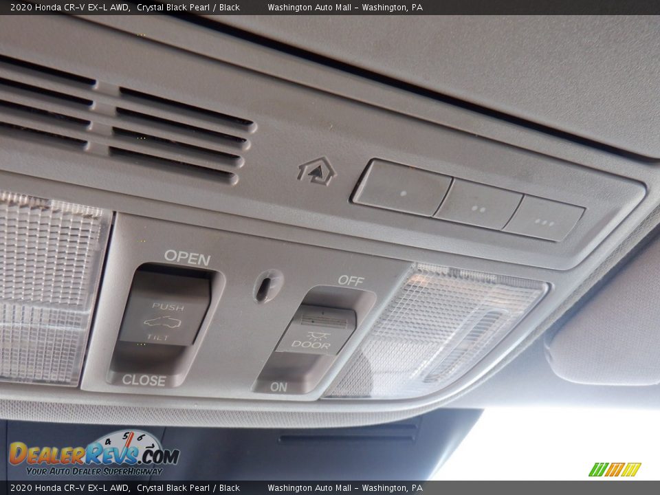 2020 Honda CR-V EX-L AWD Crystal Black Pearl / Black Photo #21