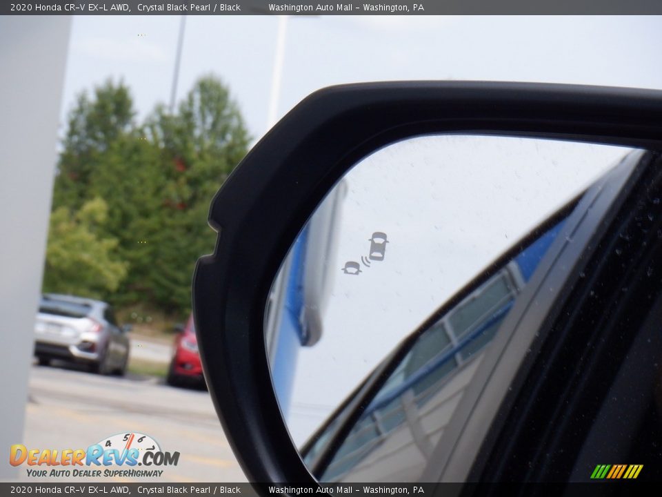 2020 Honda CR-V EX-L AWD Crystal Black Pearl / Black Photo #23