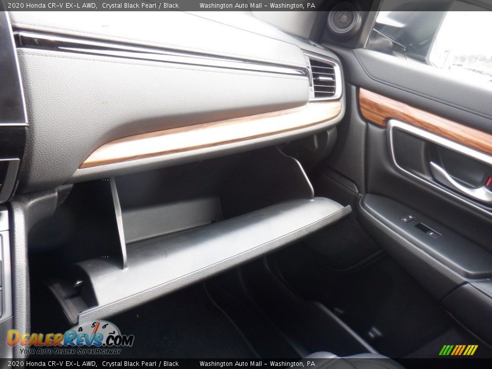 2020 Honda CR-V EX-L AWD Crystal Black Pearl / Black Photo #27