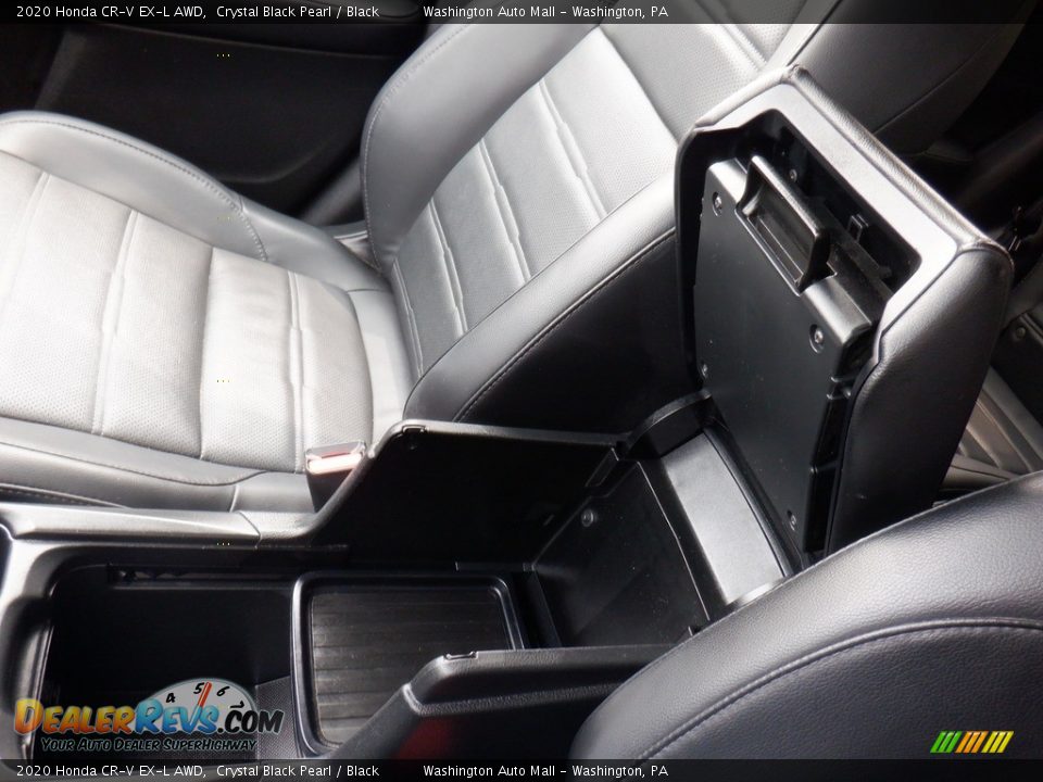 2020 Honda CR-V EX-L AWD Crystal Black Pearl / Black Photo #28