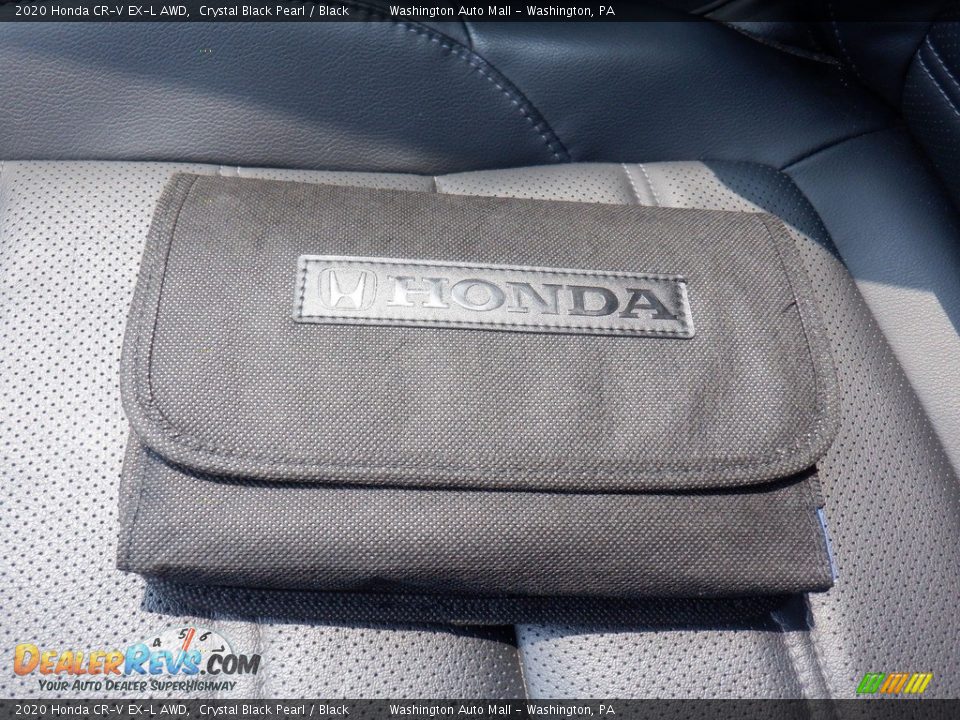 2020 Honda CR-V EX-L AWD Crystal Black Pearl / Black Photo #33