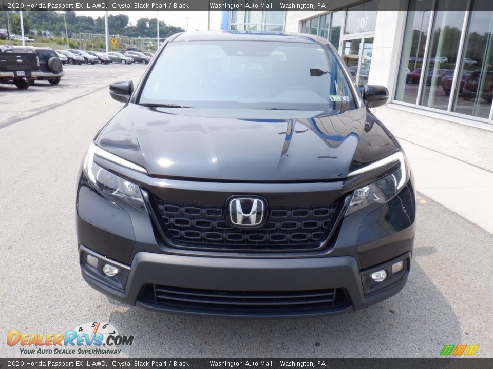 2020 Honda Passport EX-L AWD Crystal Black Pearl / Black Photo #2