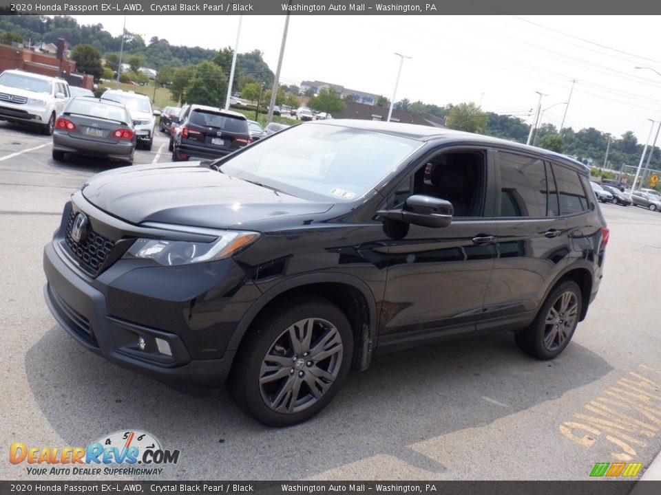 2020 Honda Passport EX-L AWD Crystal Black Pearl / Black Photo #3