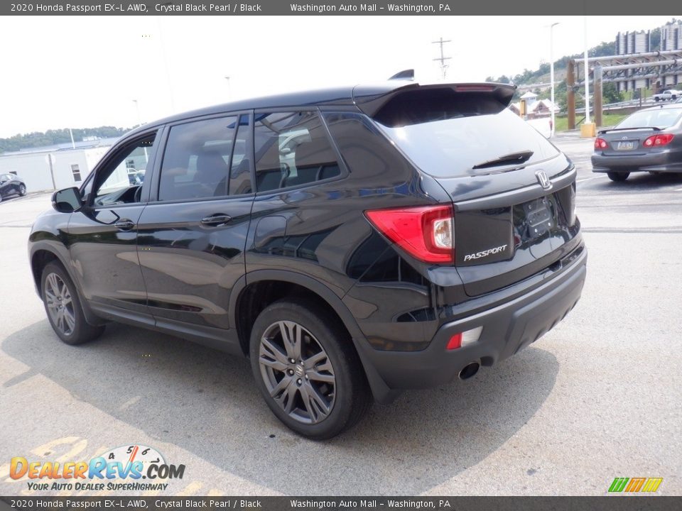 2020 Honda Passport EX-L AWD Crystal Black Pearl / Black Photo #4