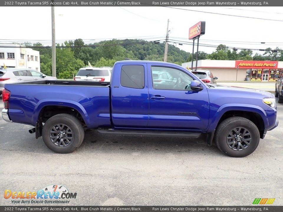 Blue Crush Metallic 2022 Toyota Tacoma SR5 Access Cab 4x4 Photo #8