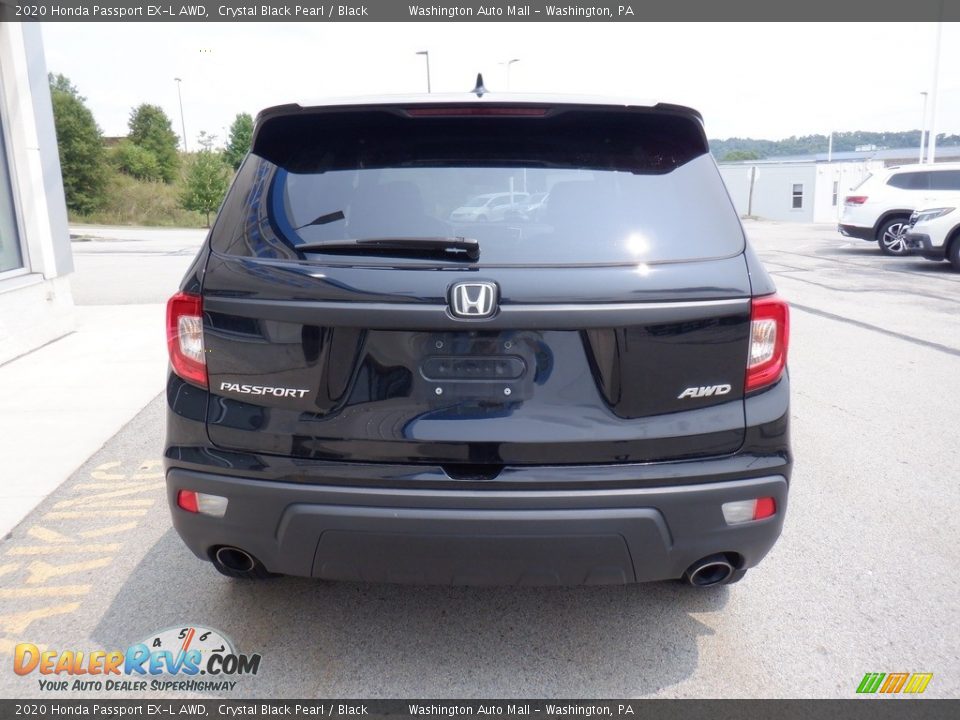 2020 Honda Passport EX-L AWD Crystal Black Pearl / Black Photo #5