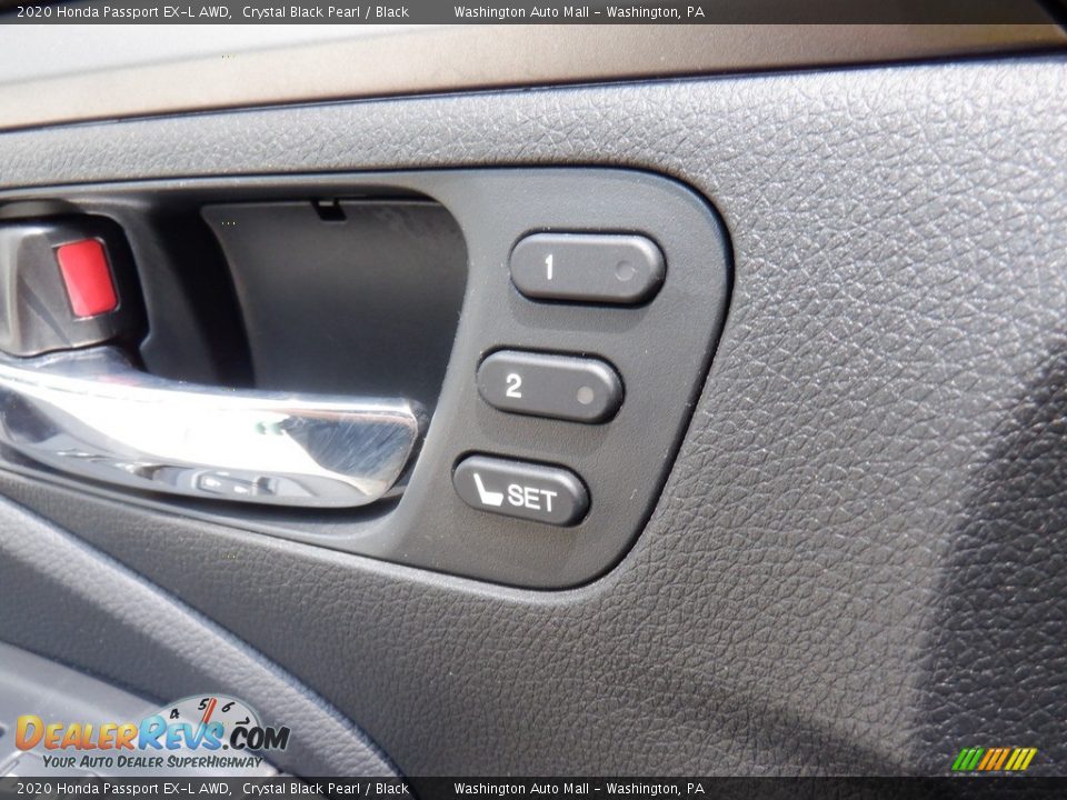 2020 Honda Passport EX-L AWD Crystal Black Pearl / Black Photo #11