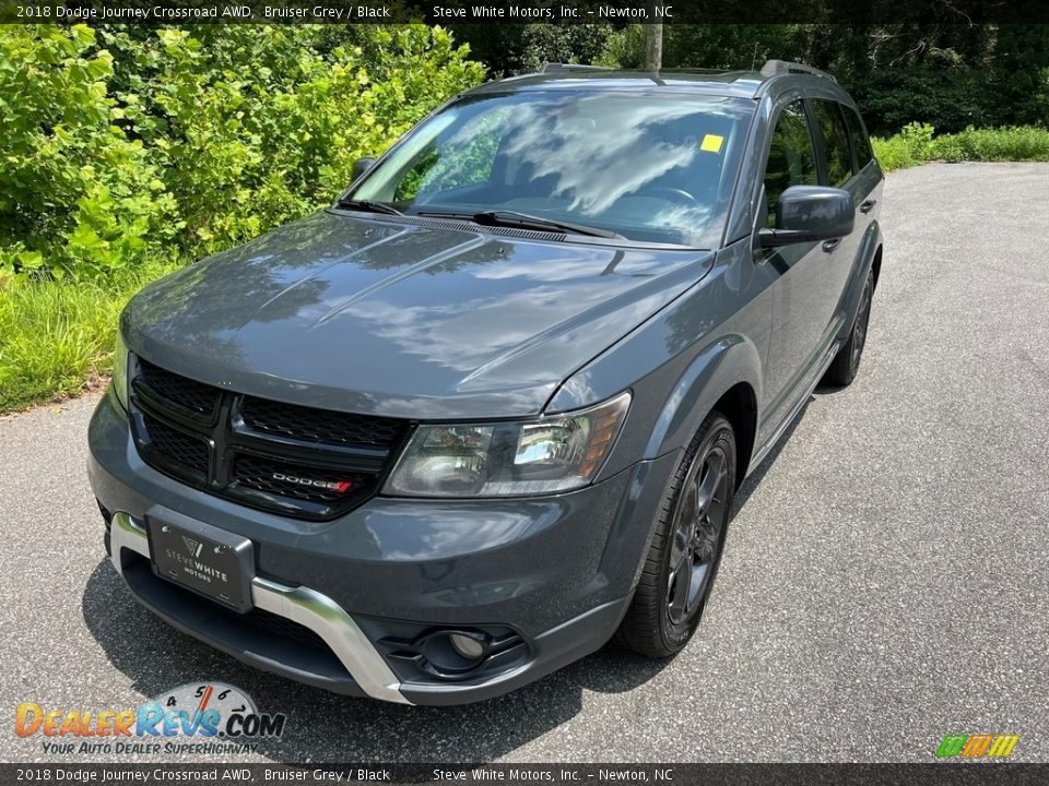 2018 Dodge Journey Crossroad AWD Bruiser Grey / Black Photo #2