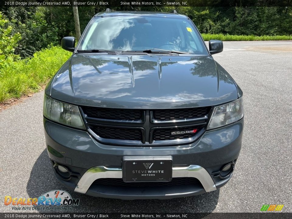 2018 Dodge Journey Crossroad AWD Bruiser Grey / Black Photo #3