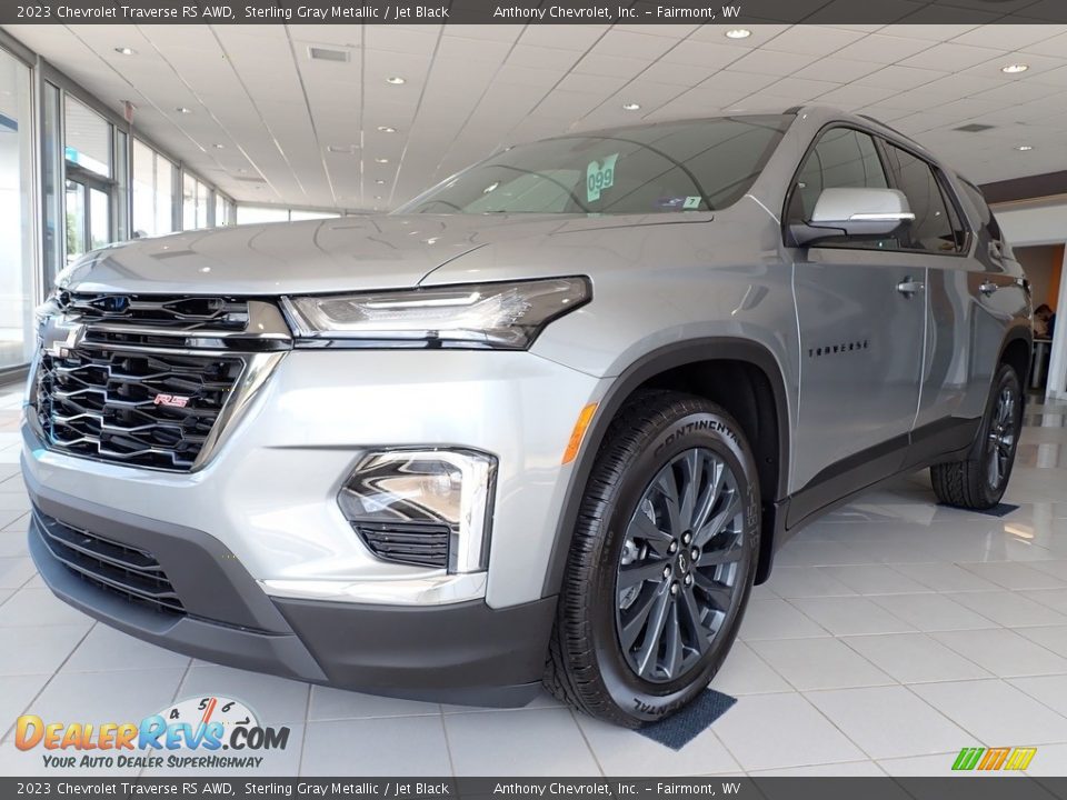 2023 Chevrolet Traverse RS AWD Sterling Gray Metallic / Jet Black Photo #7